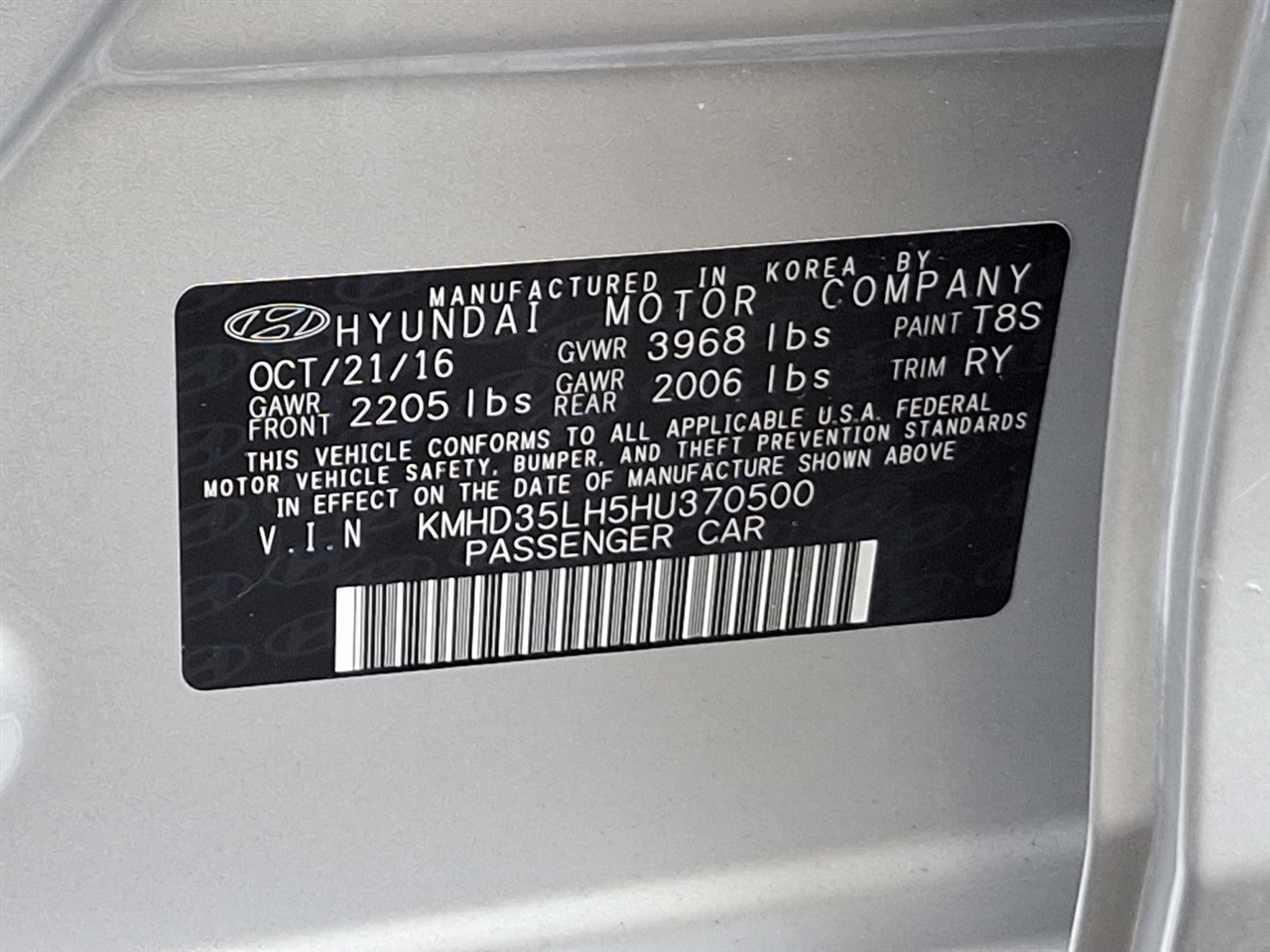 Hyundai Elantra GT  2017 Hyundai Elantra GT  2017