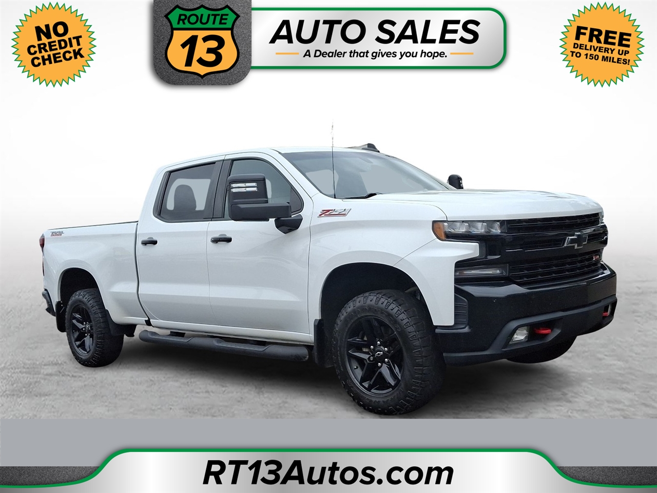 2020 Chevrolet Silverado 1500 4WD Crew Cab Standard Bed LT Trail Boss