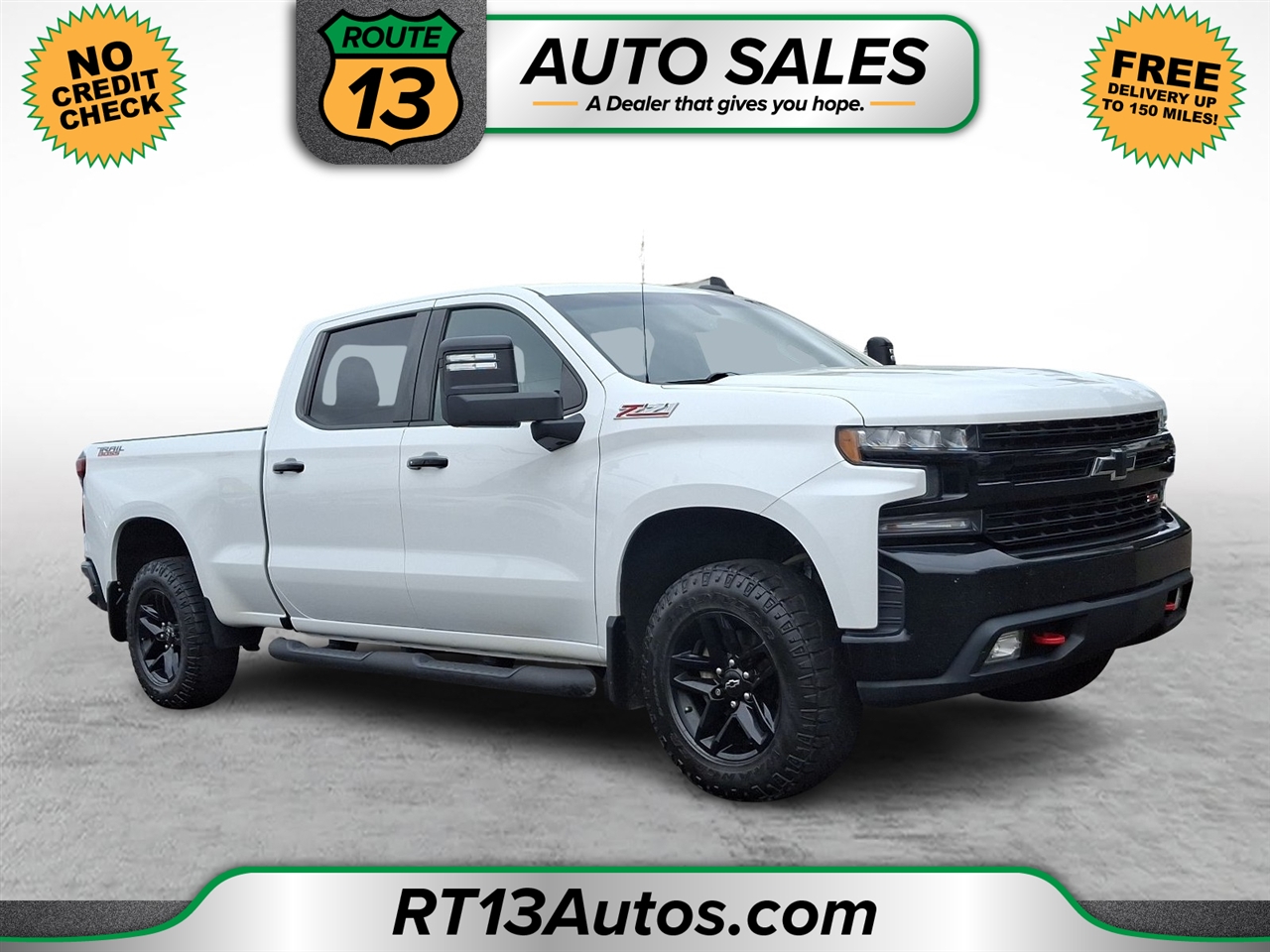 2020 Chevrolet Silverado 1500 4WD Crew Cab Standard Bed LT Trail Boss