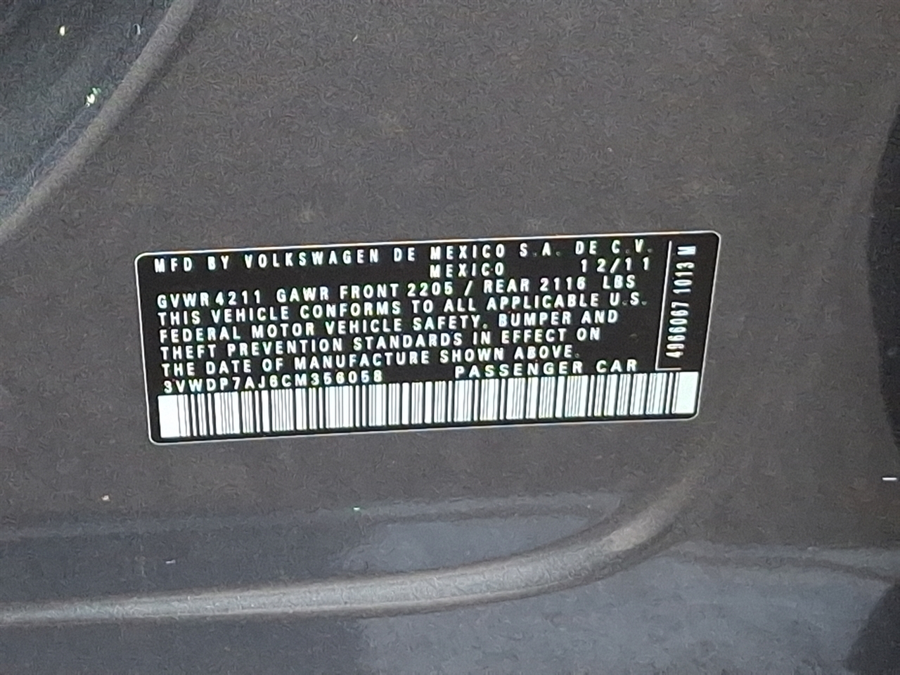 Volkswagen Jetta Sedan  2012 Volkswagen Jetta Sedan  2012