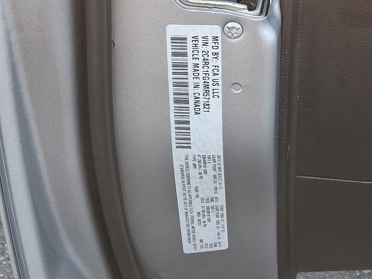 Chrysler Pacifica  2021