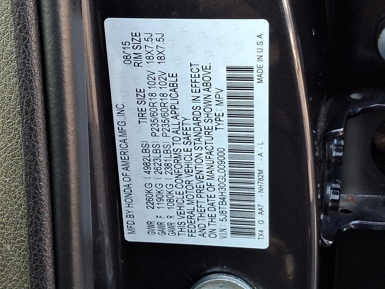 Acura RDX  2016