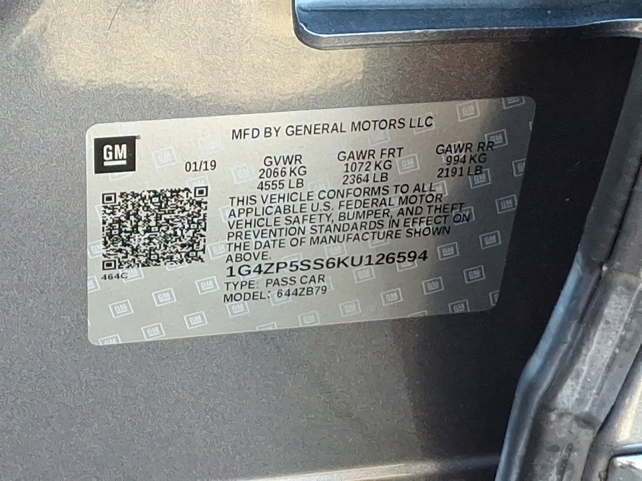 Buick LaCrosse  2019