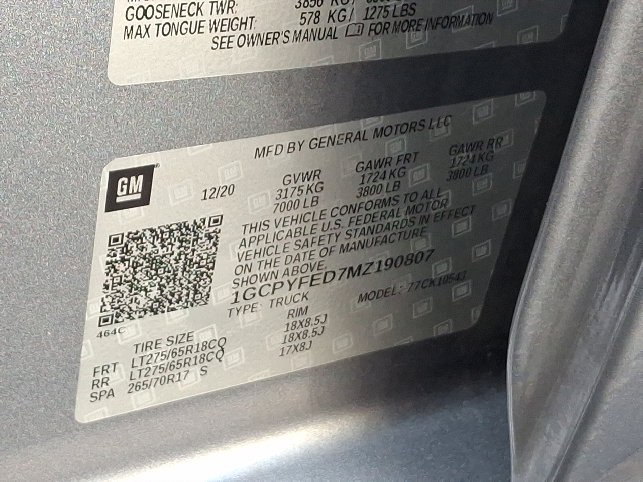 Chevrolet Silverado 1500  2021