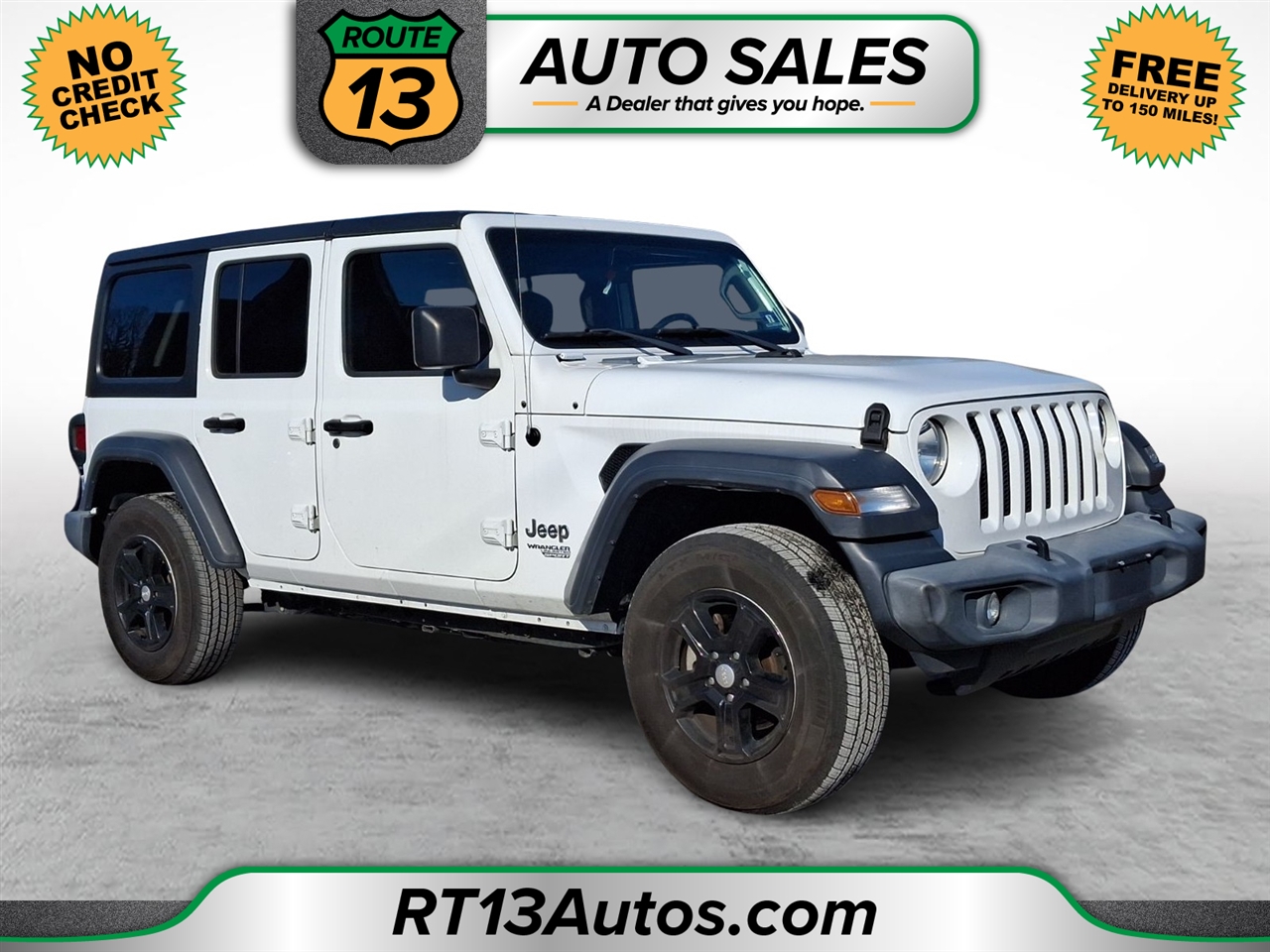 2018 Jeep Wrangler Unlimited Sport S 4x4