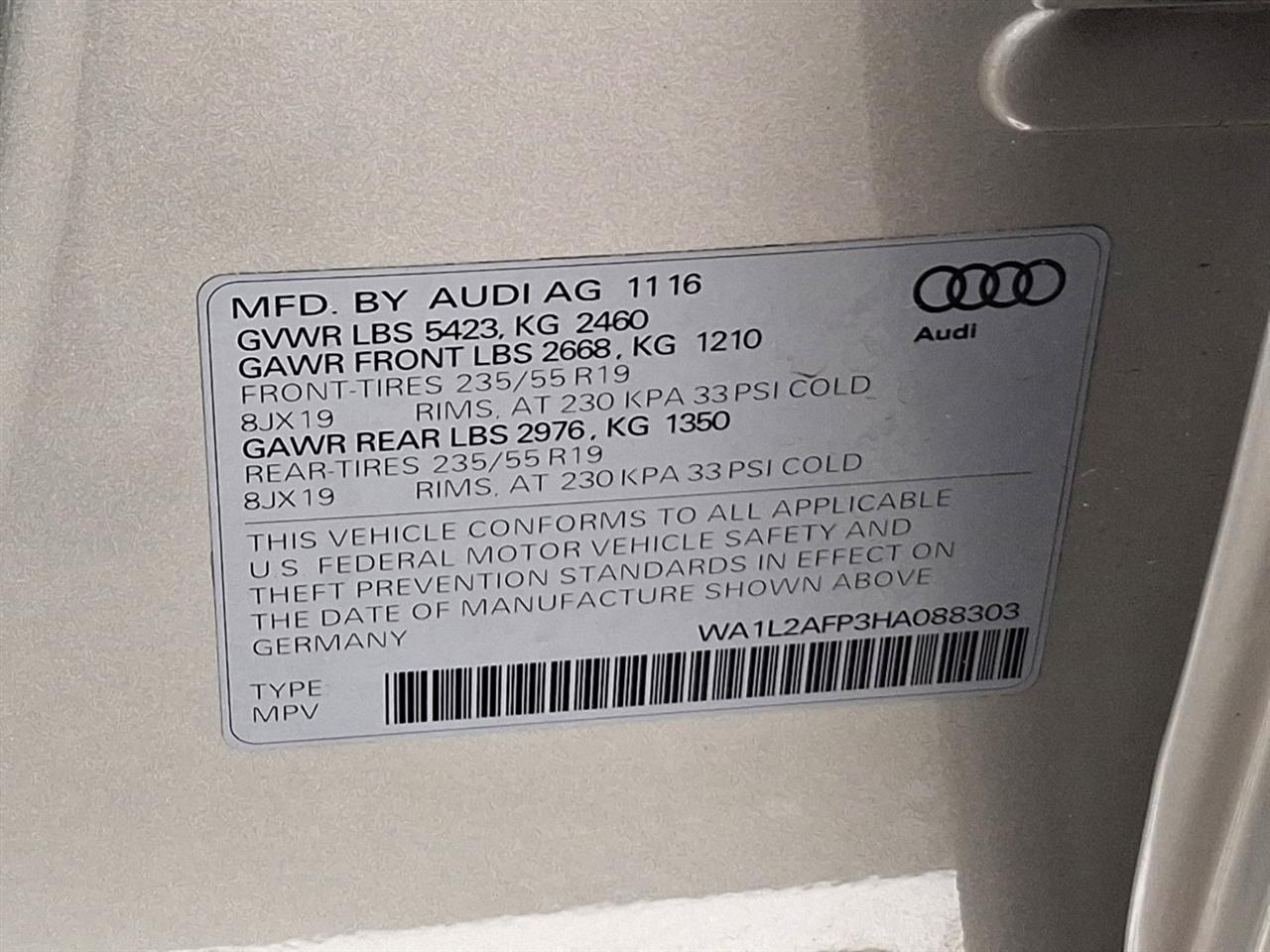 Audi Q5  2017