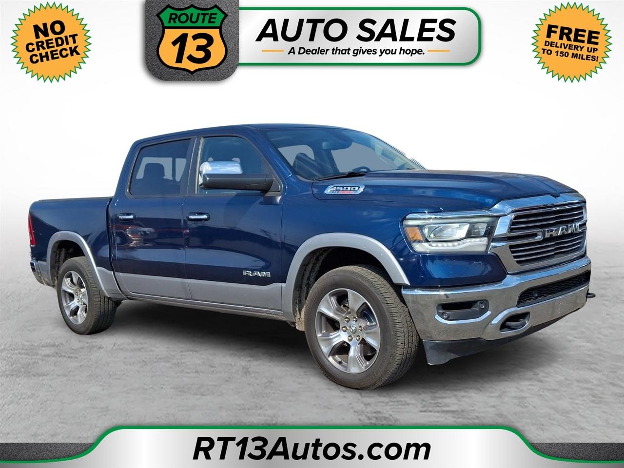 2020 RAM 1500 "Laramie Crew Cab 4x4 5'7"" Box"