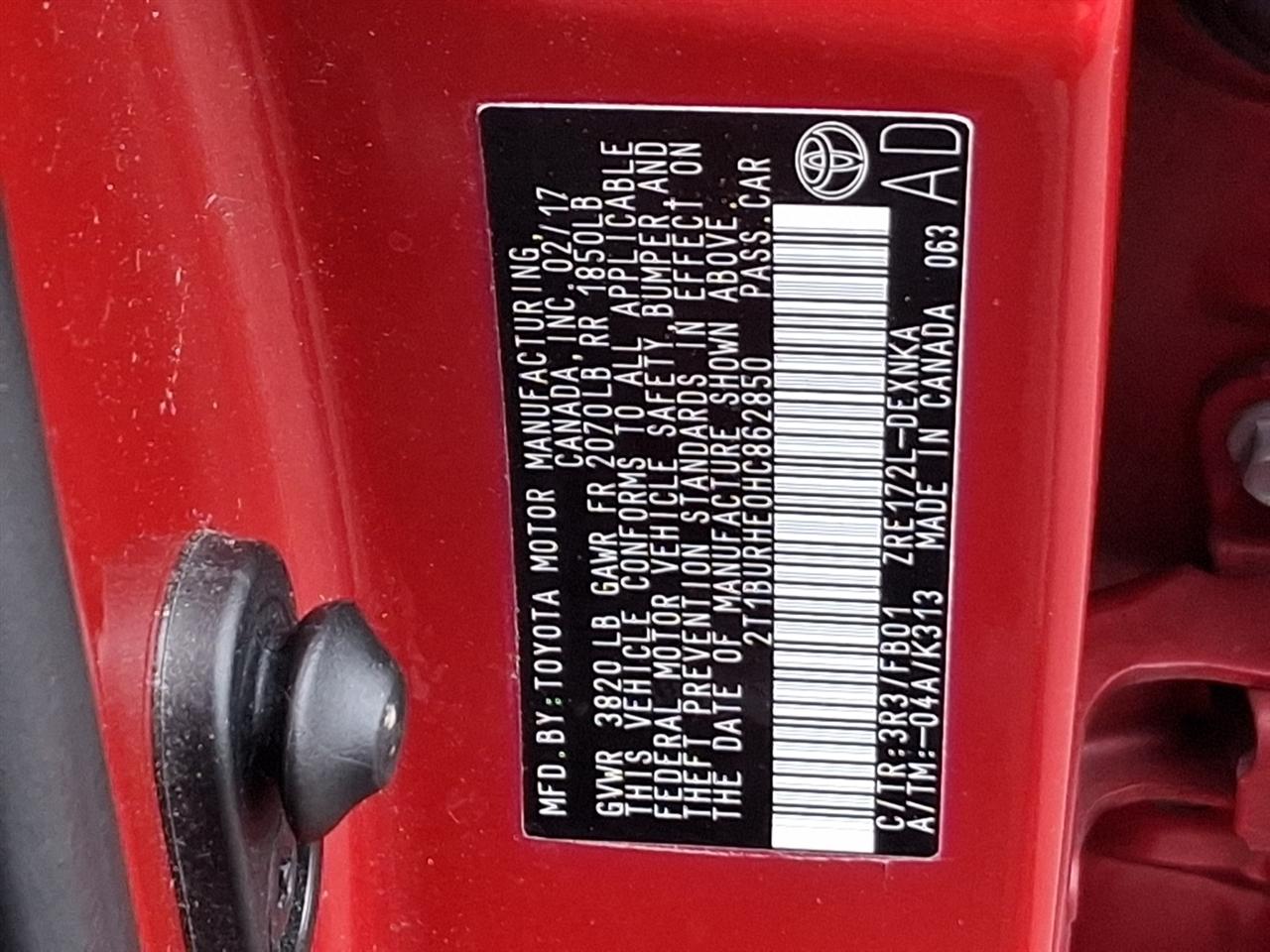 Toyota Corolla  2017