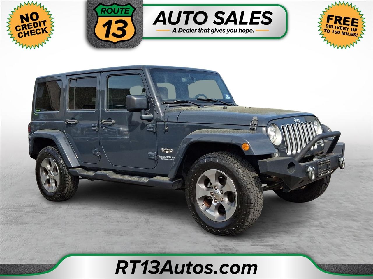 2017 Jeep Wrangler Unlimited Sahara 4x4