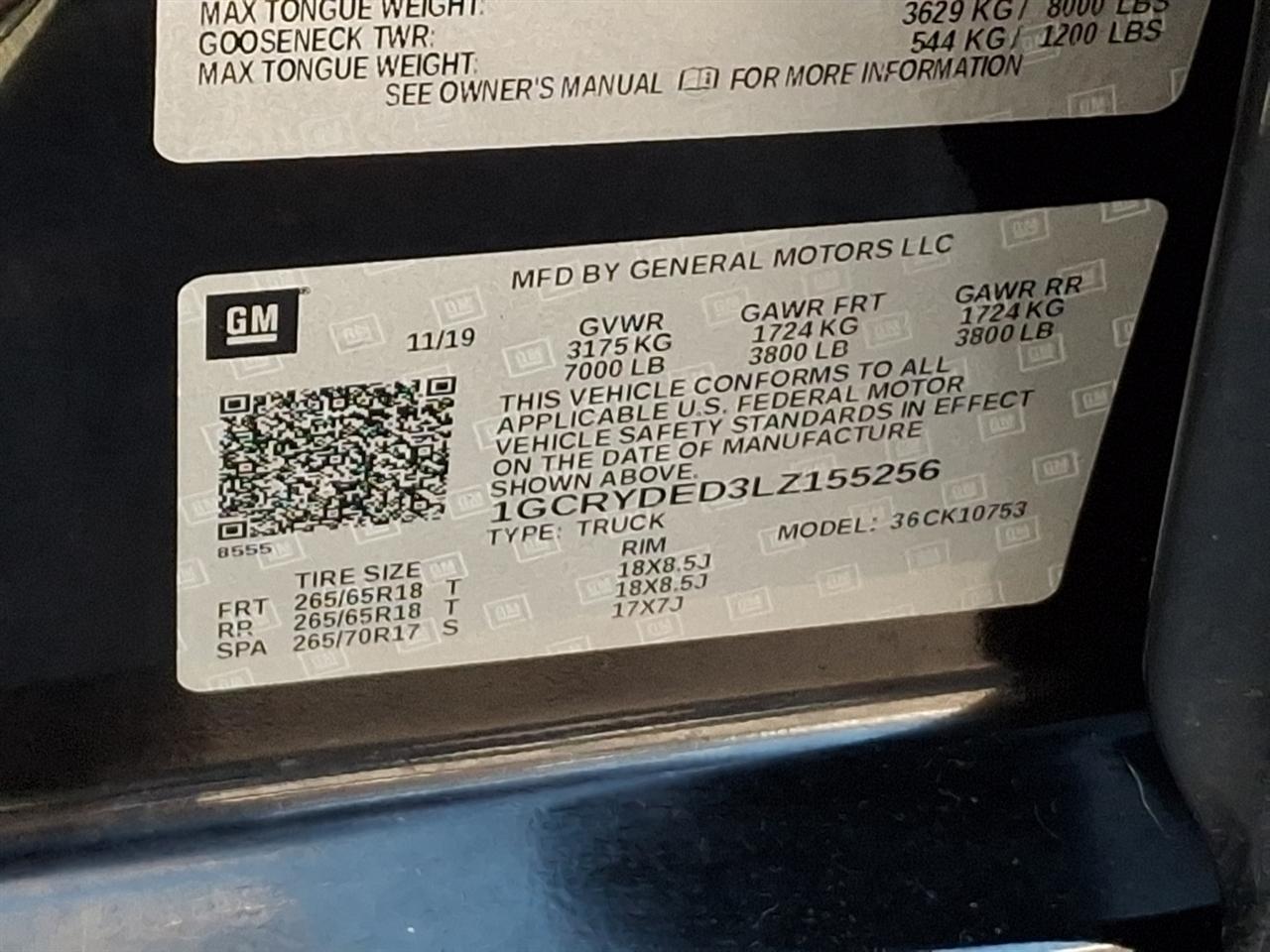 Chevrolet Silverado 1500  2020