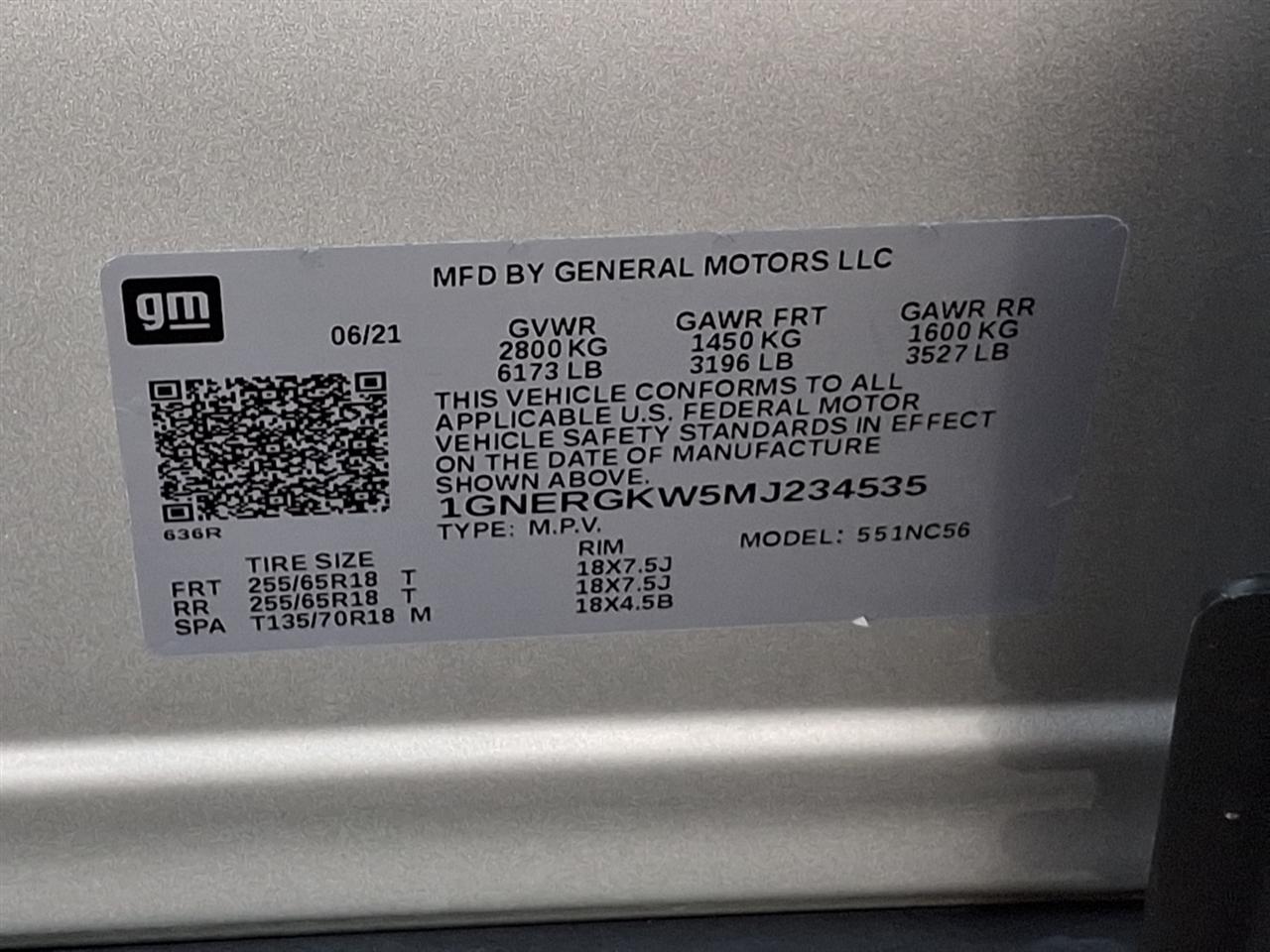 Chevrolet Traverse  2021