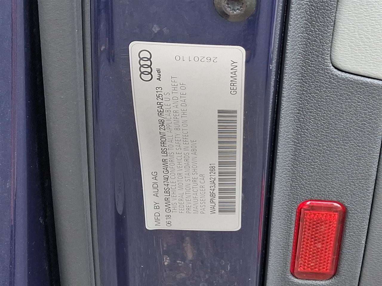 Audi A4  2018