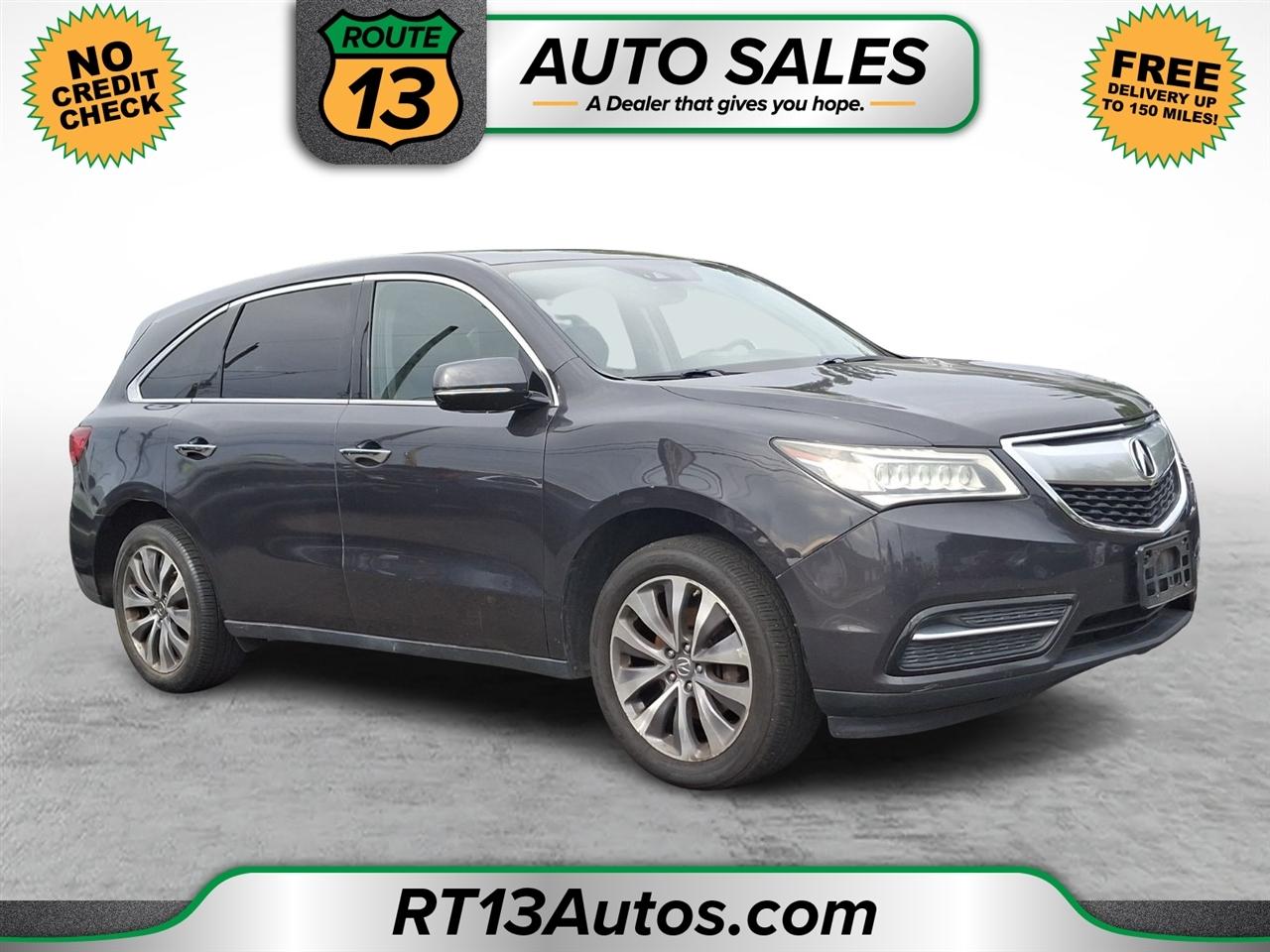 2016 Acura MDX Technology & AcuraWatch Plus Packages