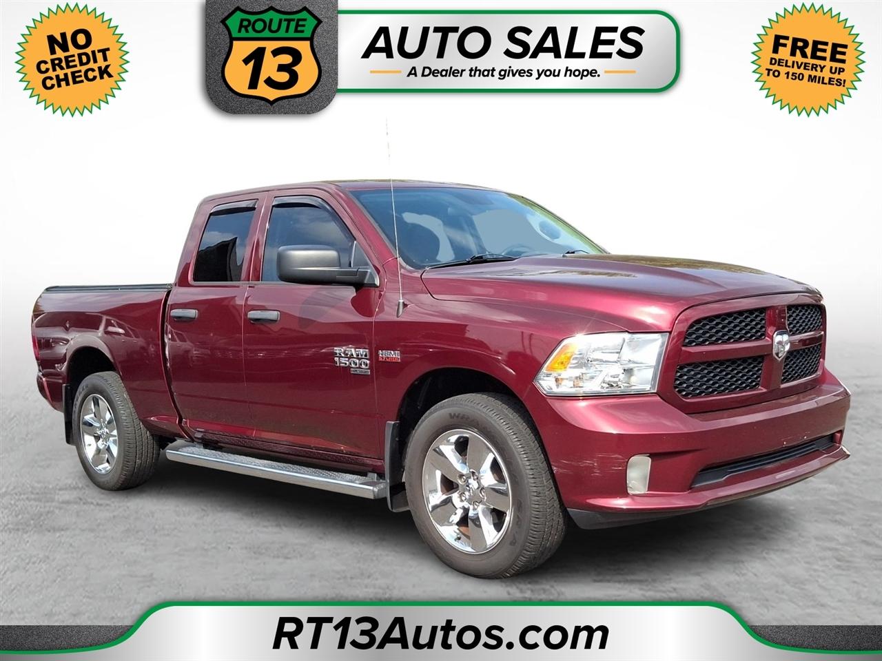 2019 RAM 1500 Classic "Express Quad Cab 4x4 6'4"" Box"