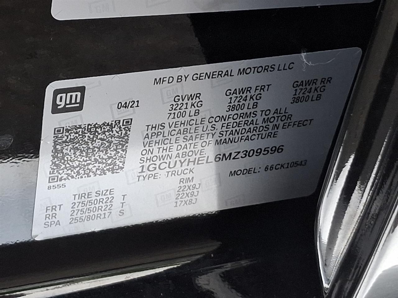 Chevrolet Silverado 1500  2021