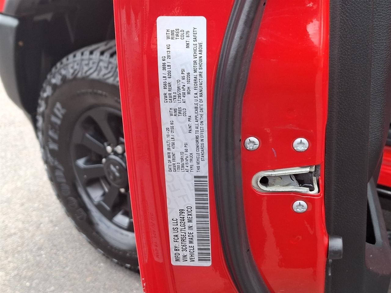 RAM 2500  2020