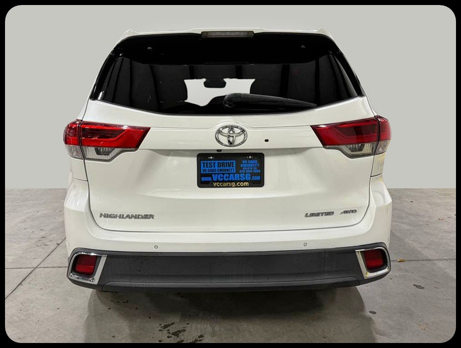 Toyota Highlander Limited AWD V6 2018 Toyota Highlander Limited AWD V6 2018