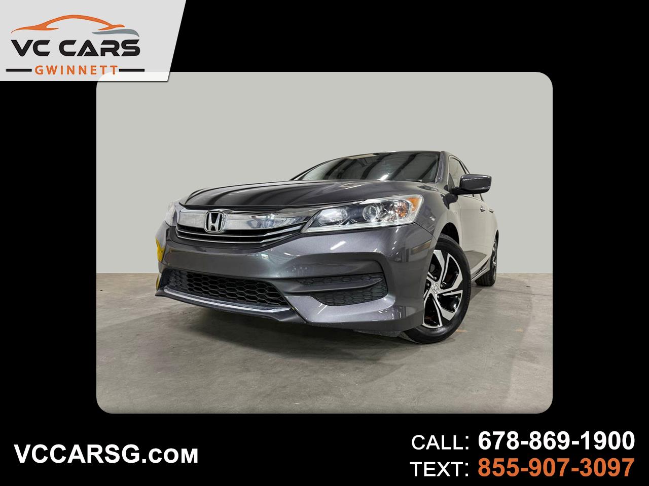 2017 Honda Accord LX Sedan CVT