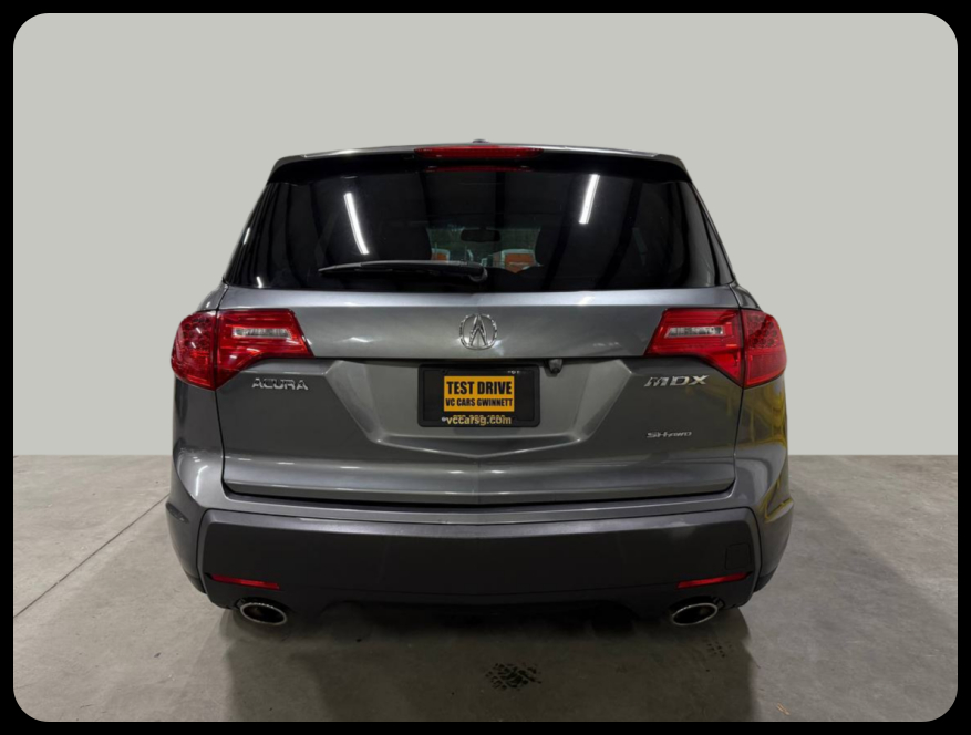 Acura MDX Tech Package with Power Tailgate 2008
