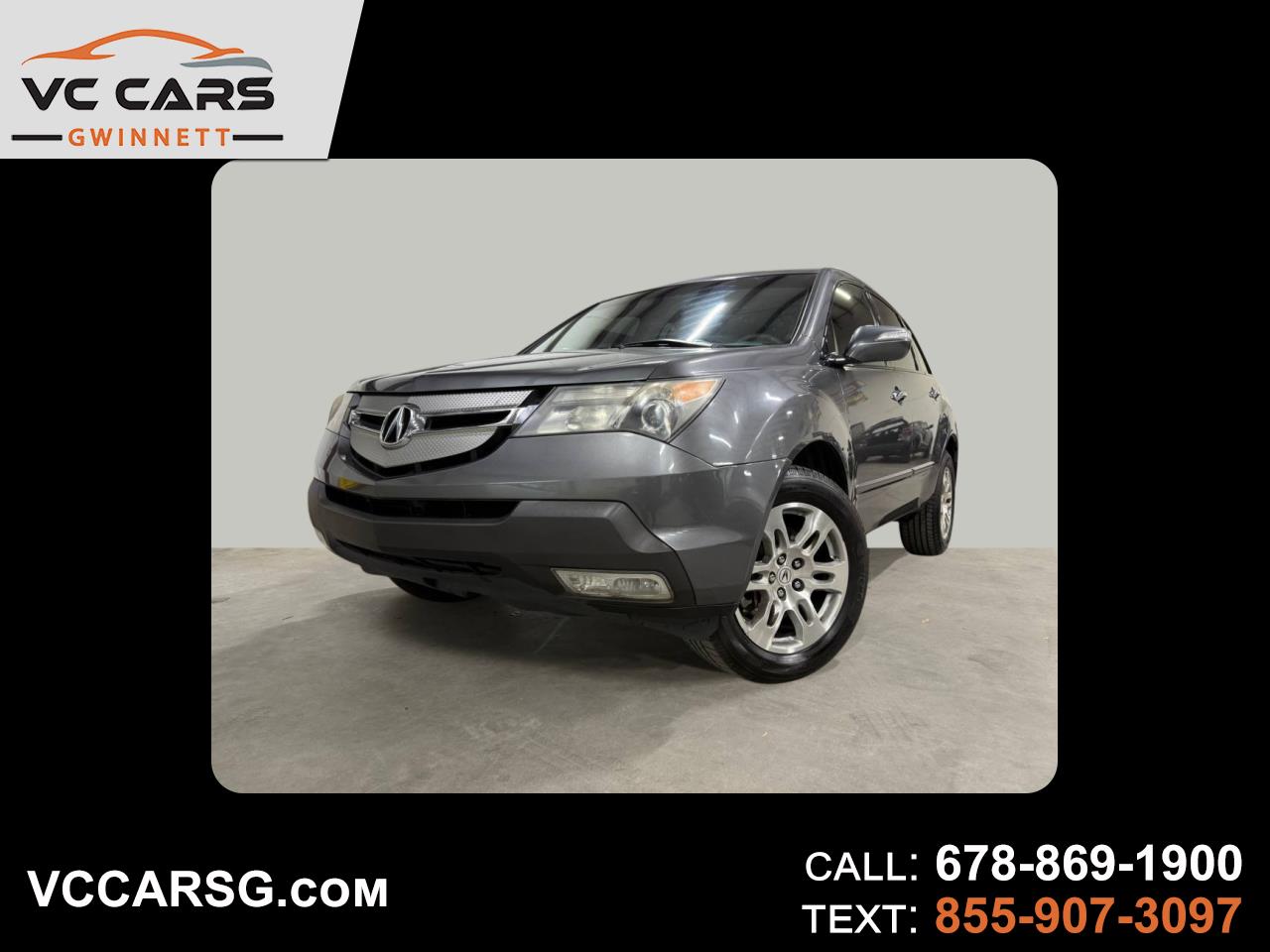2008 Acura MDX Tech Package with Power Tailgate