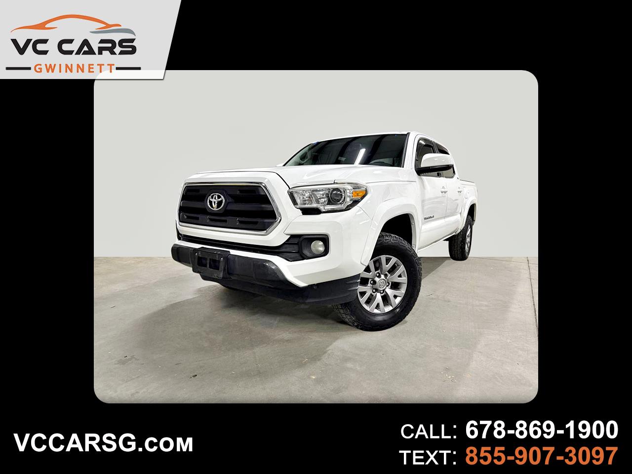 Toyota Tacoma SR5 Double Cab Long Bed V6 6AT 2WD 2017