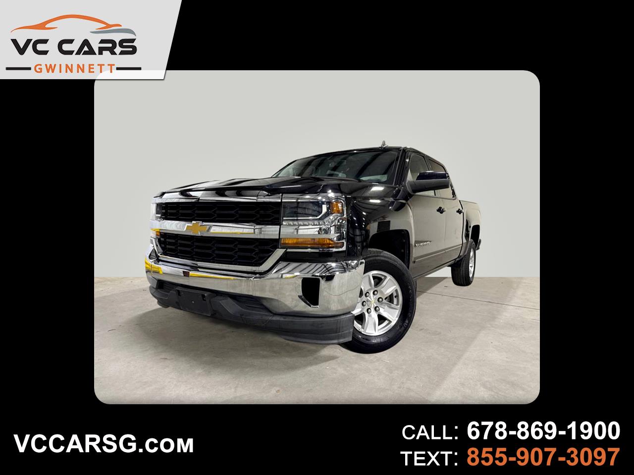2018 Chevrolet Silverado 1500 LT Crew Cab 2WD