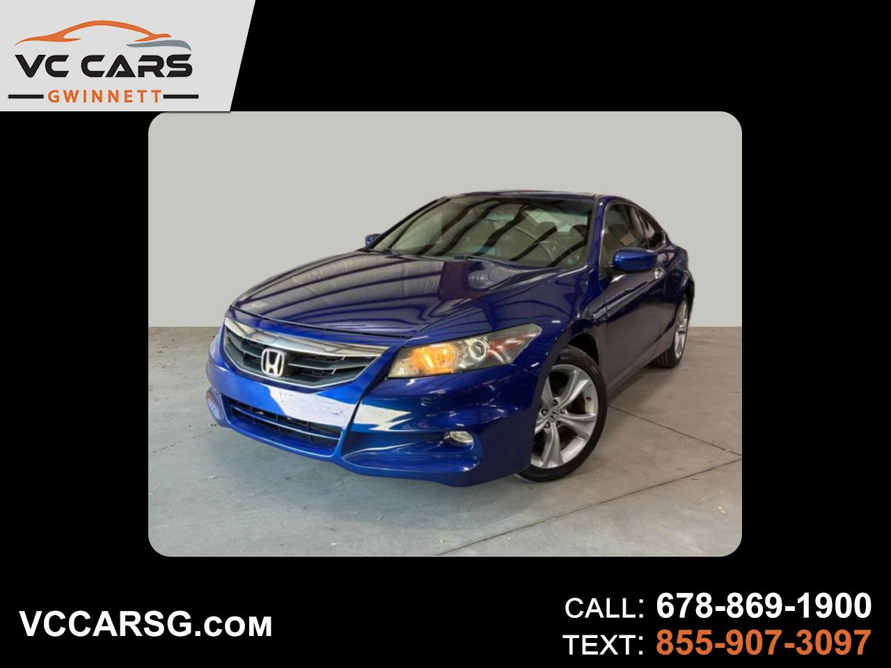 2011 Honda Accord EX-L V-6 Coupe AT