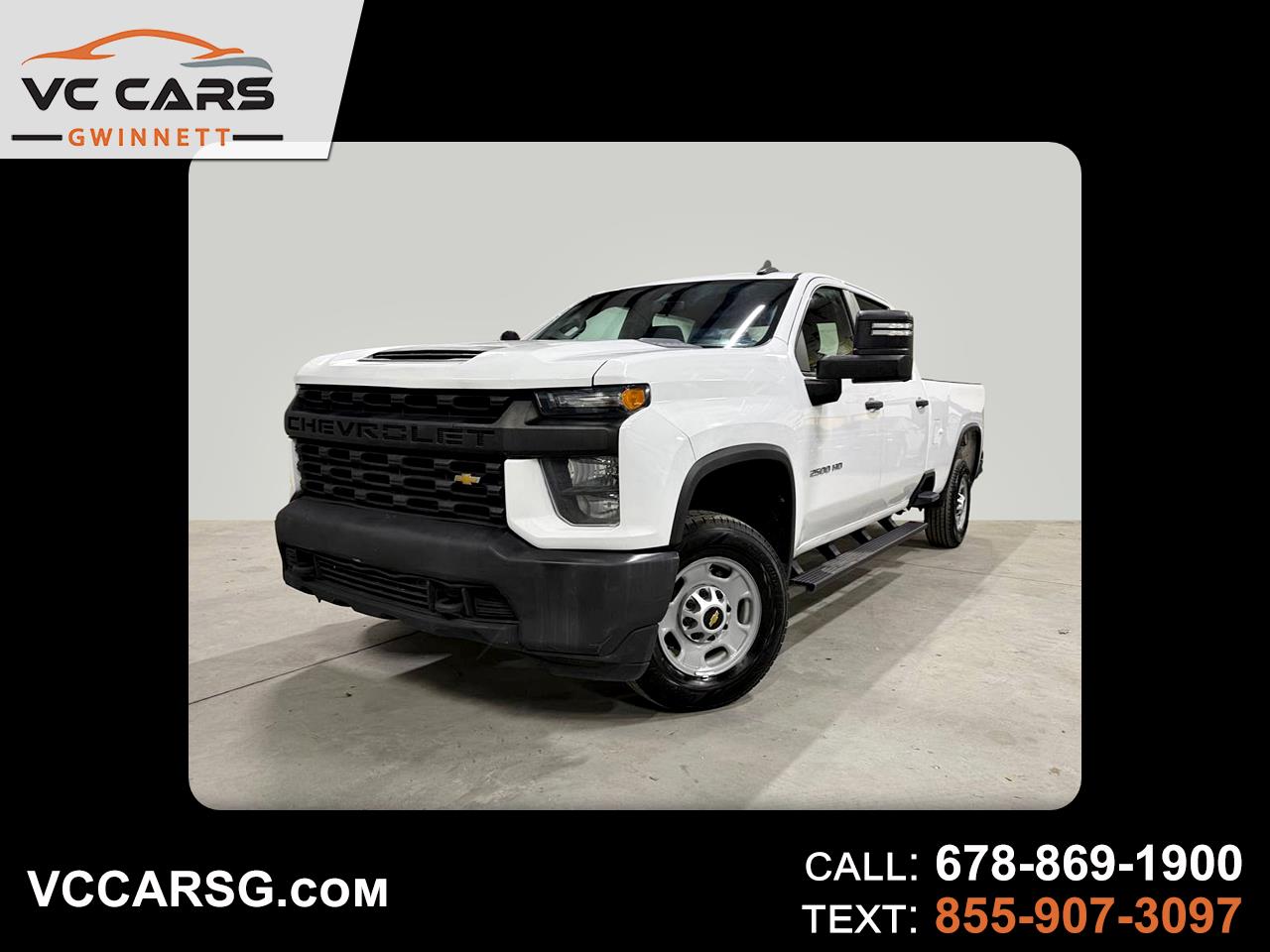 2022 Chevrolet Silverado 2500HD Work Truck Crew Cab Short Box 2WD