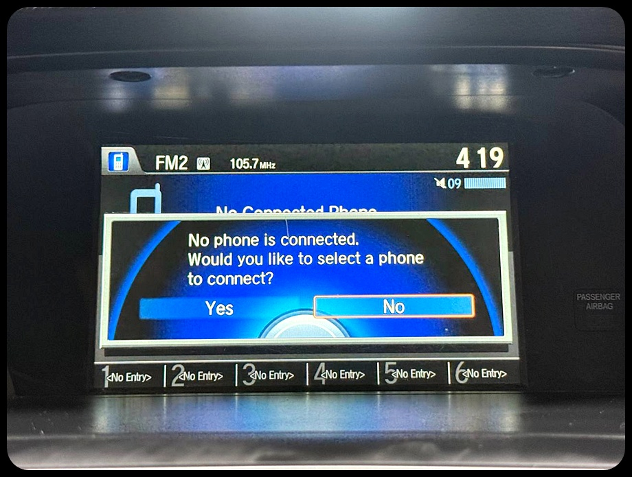 Honda Accord EX Sedan CVT 2015