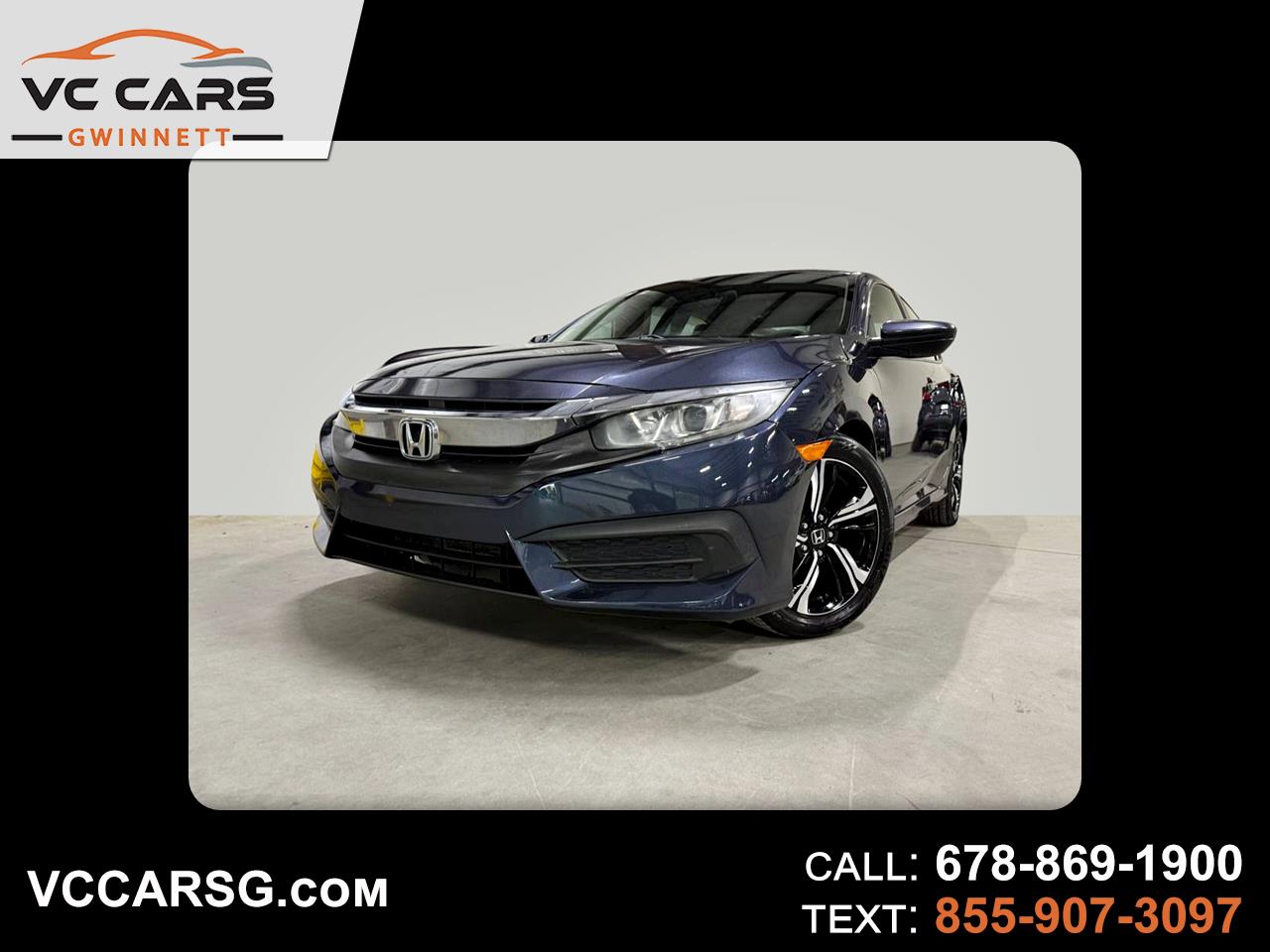 Honda Civic EX Sedan CVT 2016