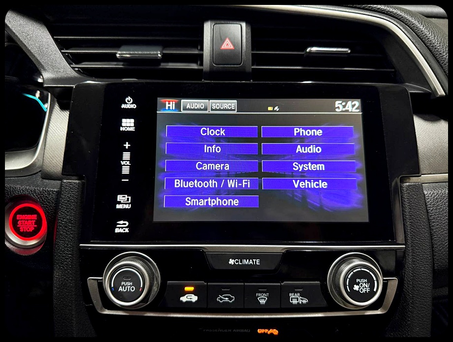 Honda Civic EX Sedan CVT 2016