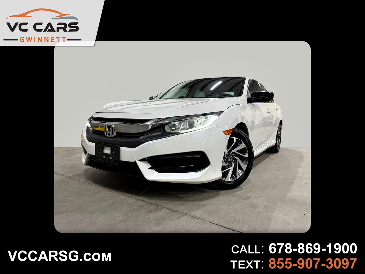Honda Civic EX Sedan CVT 2016
