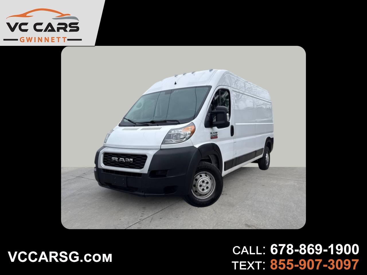2019 RAM ProMaster Cargo Van Base
