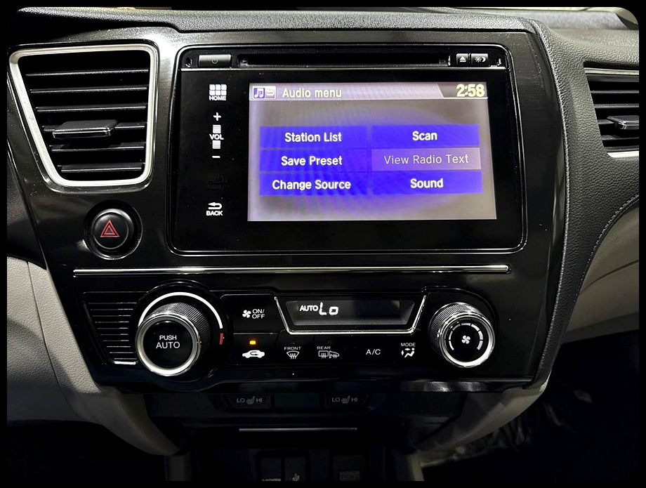 Honda Civic EX-L Sedan CVT 2015