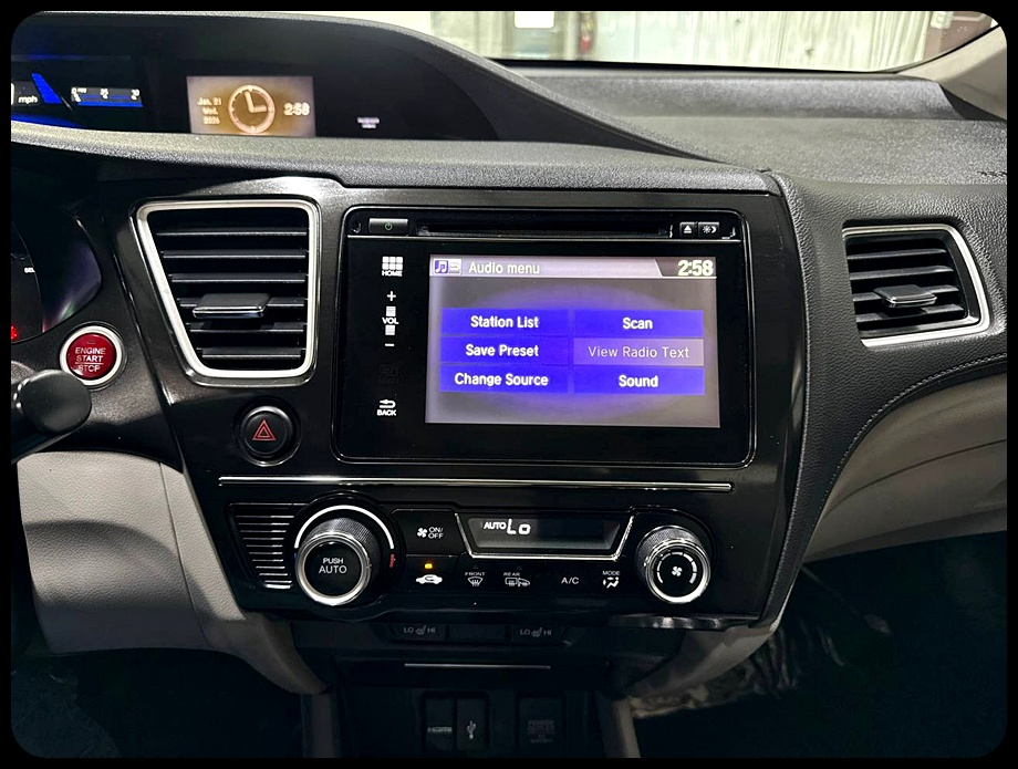 Honda Civic EX-L Sedan CVT 2015