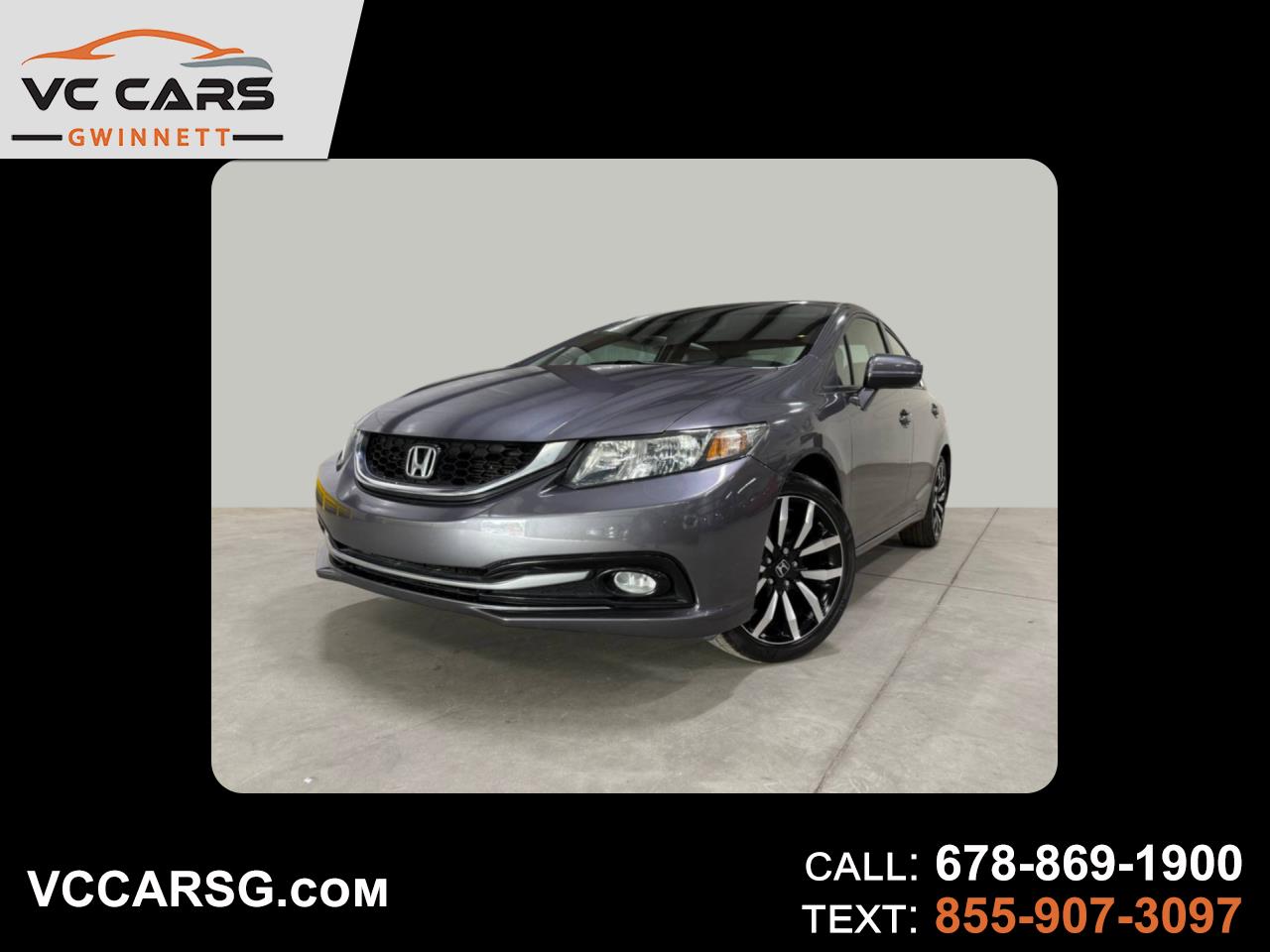 Honda Civic EX-L Sedan CVT 2015