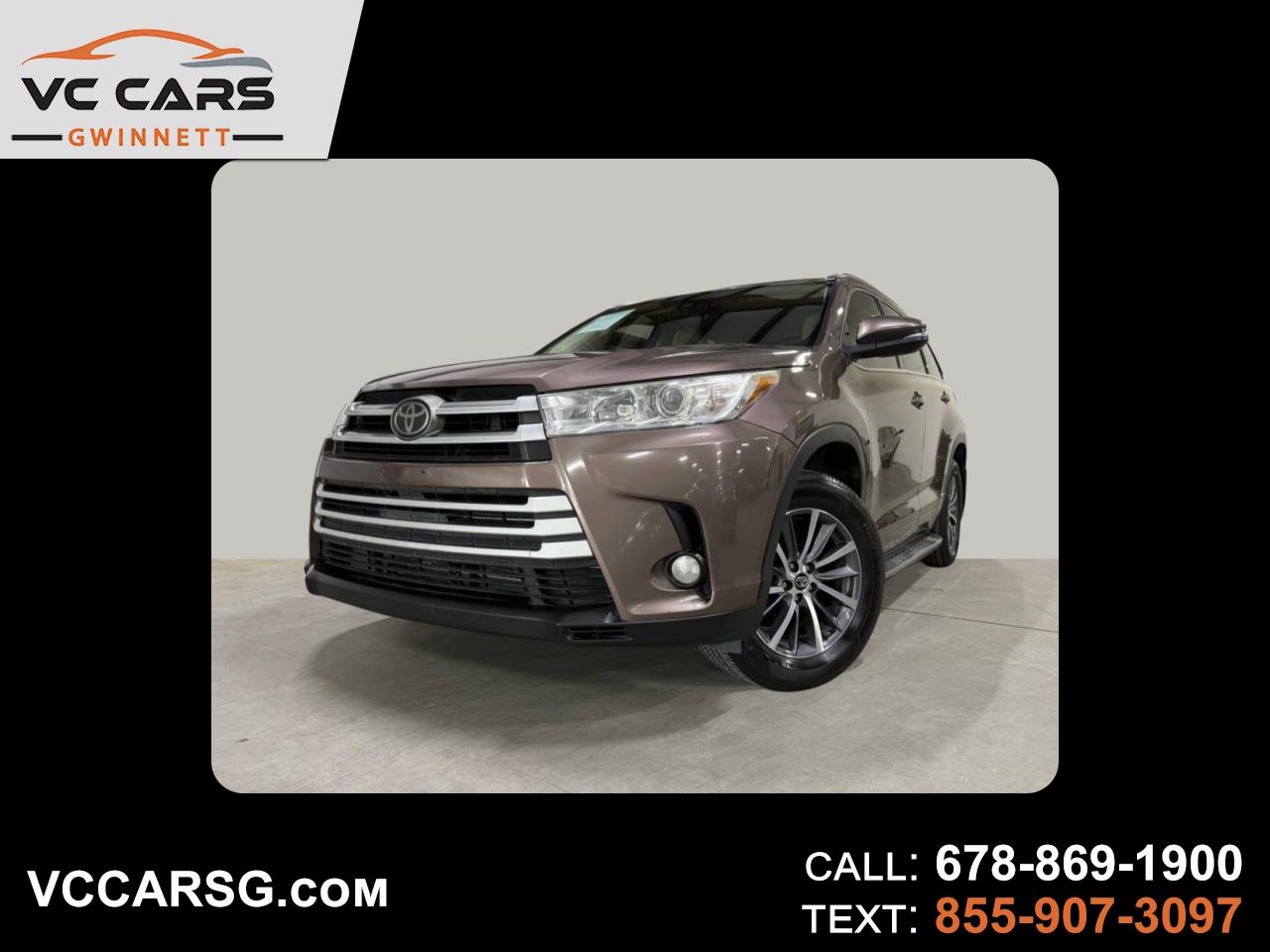Toyota Highlander SE FWD V6 2017