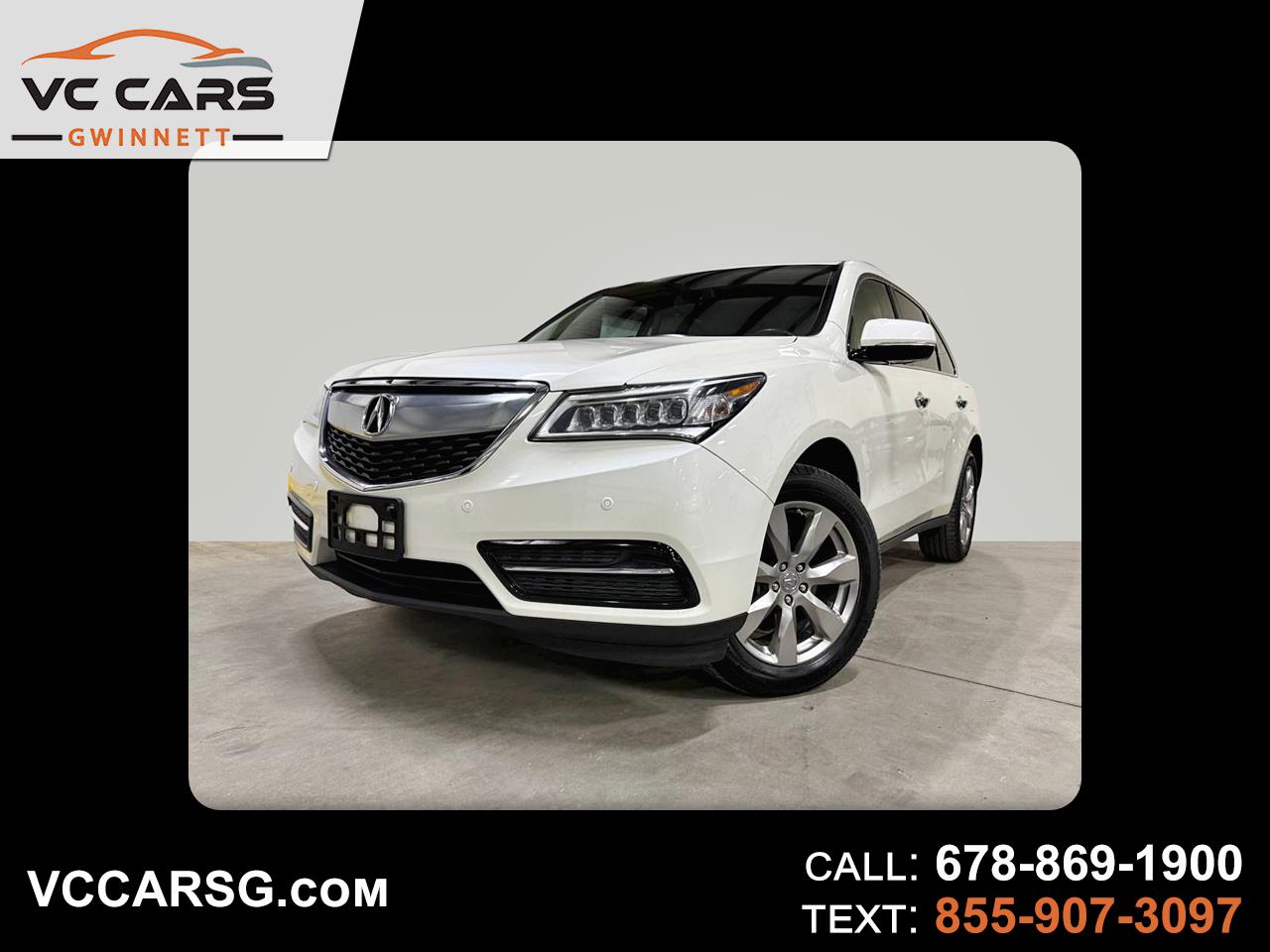 2015 Acura MDX SH-AWD 6-Spd AT w/Advance Package