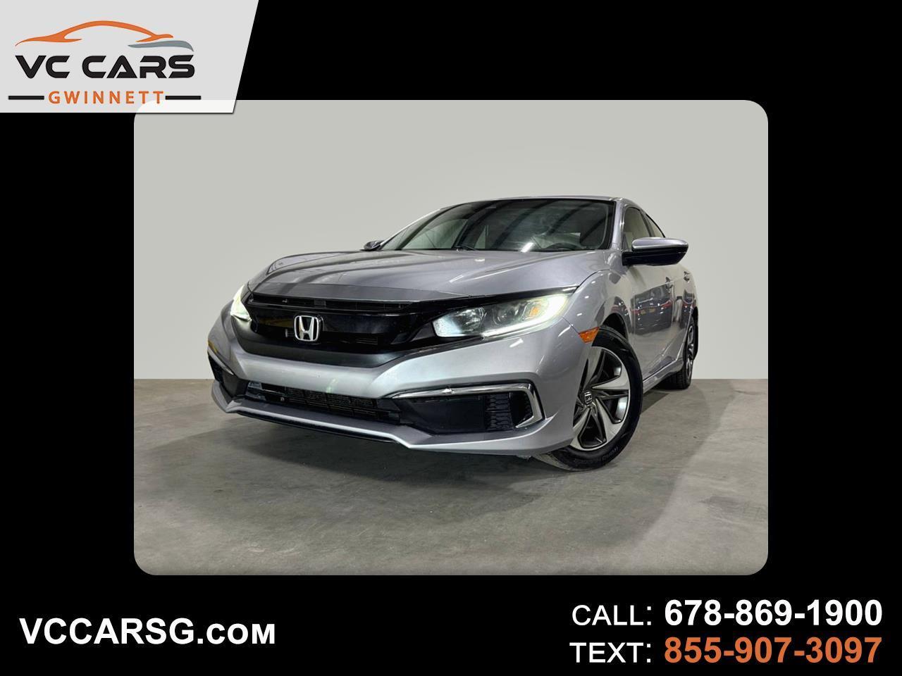 Honda Civic LX Honda Sensing Sedan CVT 2021