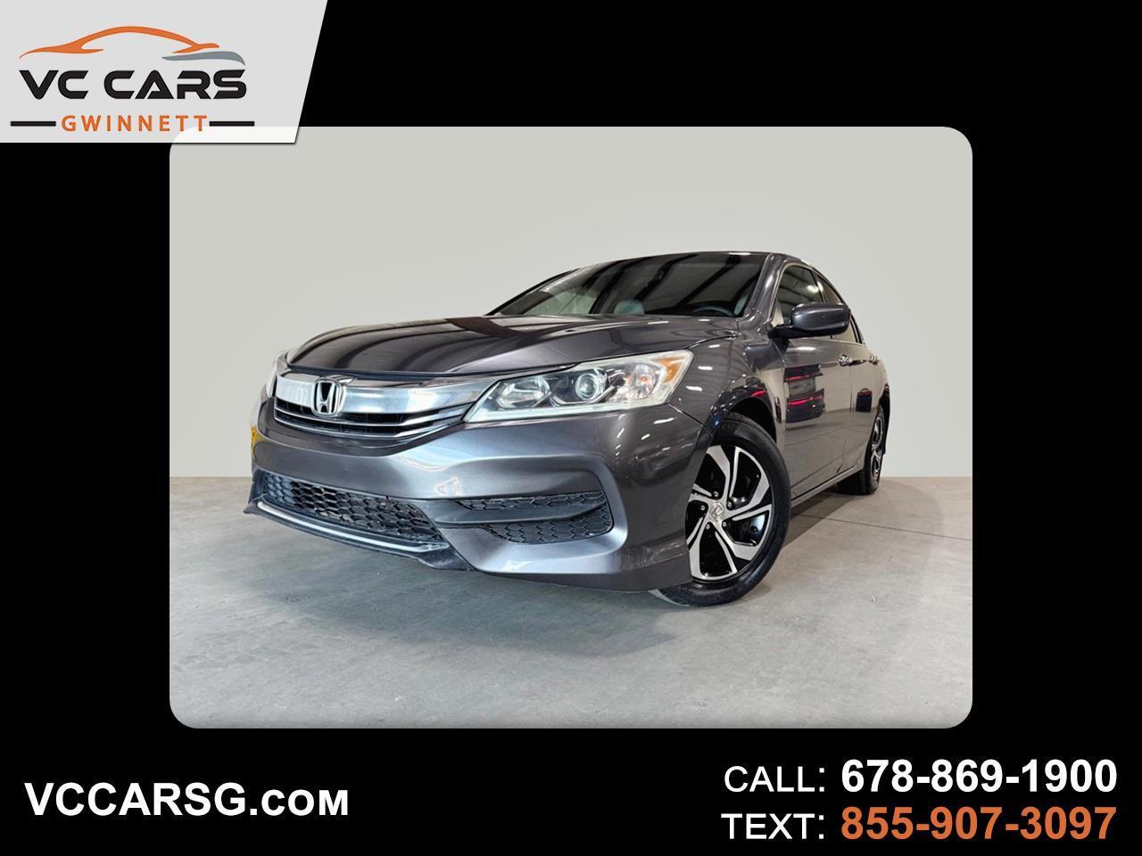 2016 Honda Accord LX Sedan CVT