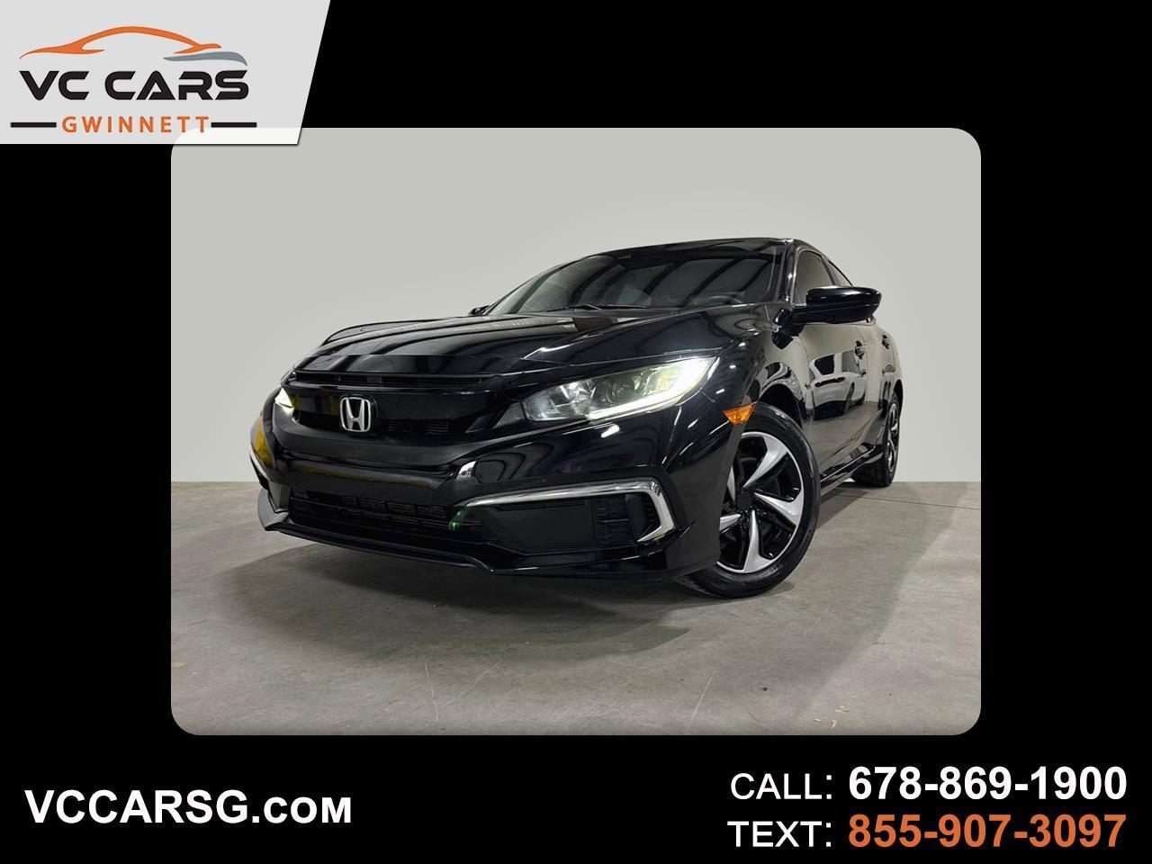 Honda Civic LX Honda Sensing Sedan CVT 2020