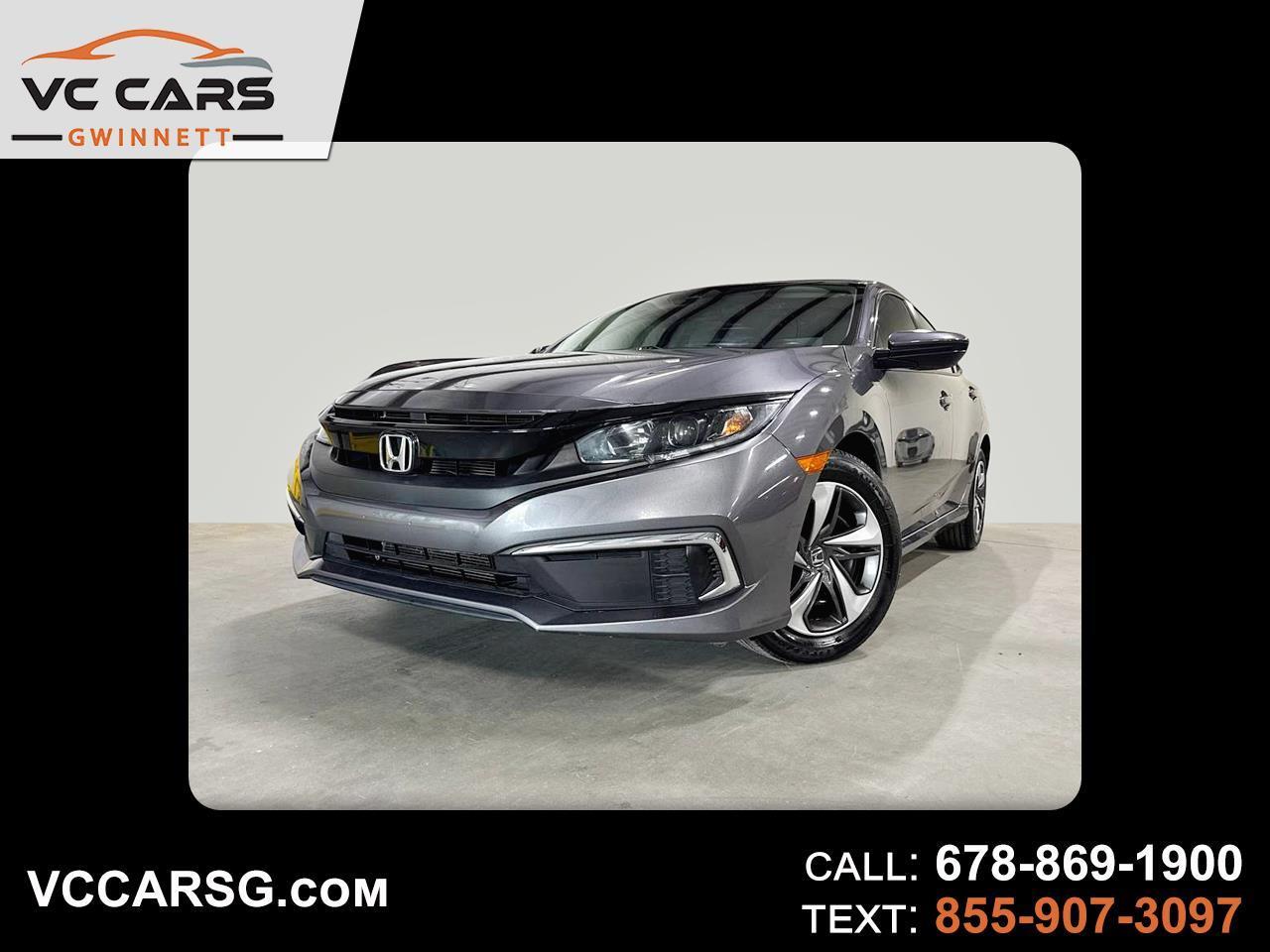 Honda Civic LX Honda Sensing Sedan CVT 2019