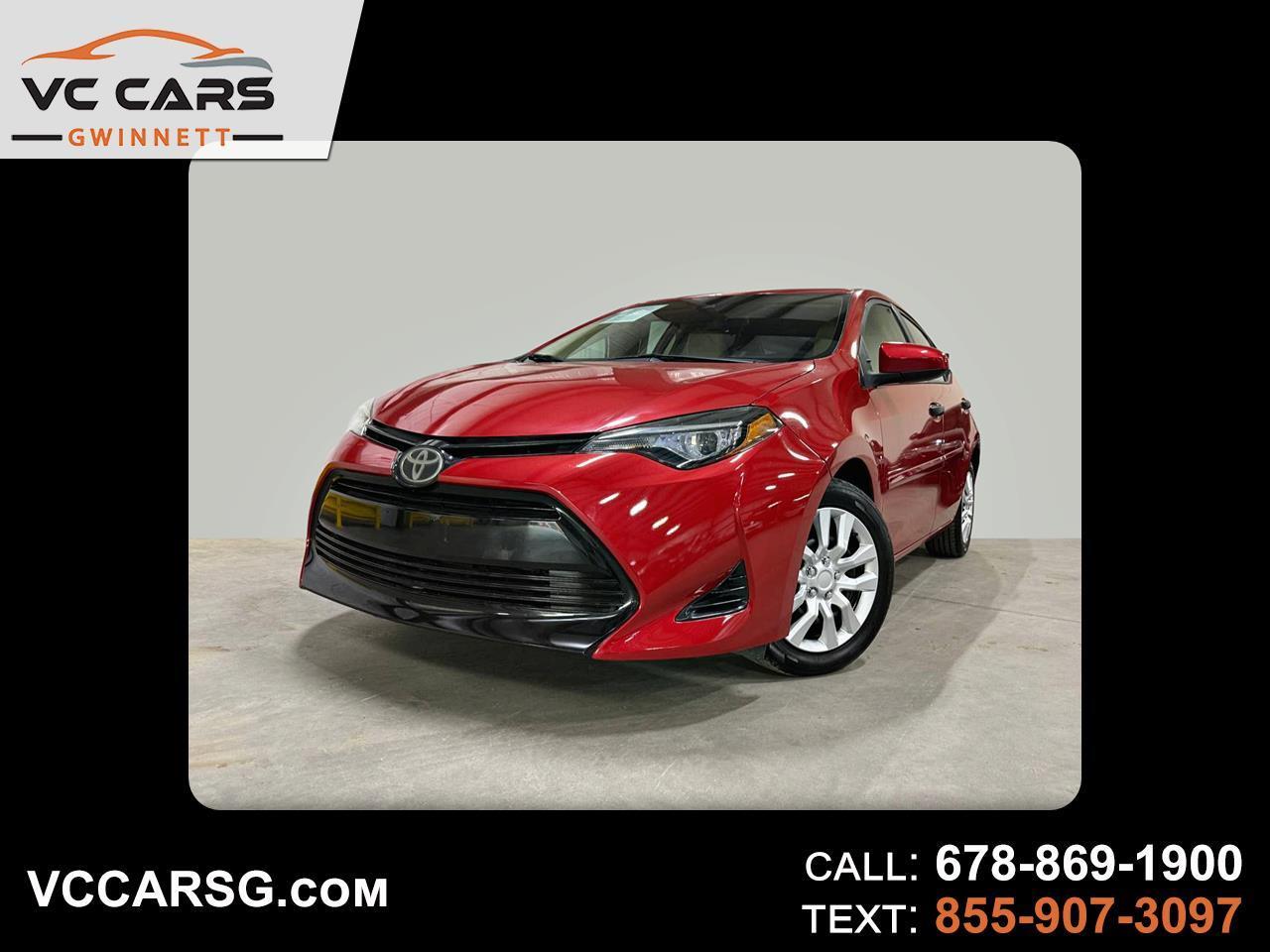 Toyota Corolla LE CVT 2017