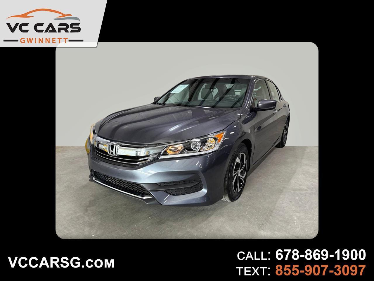 2017 Honda Accord LX Sedan CVT