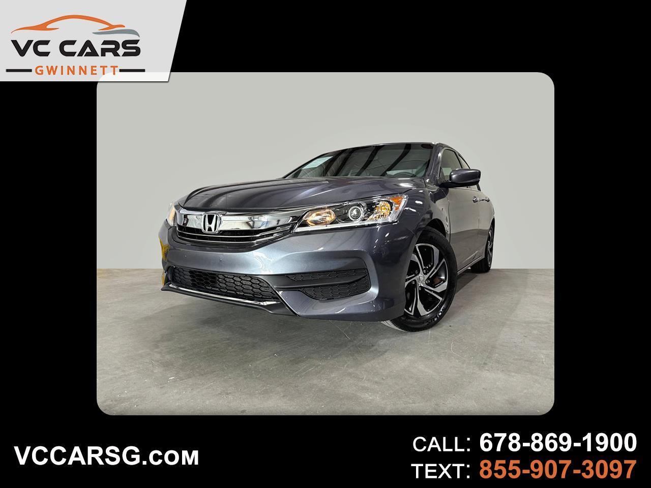 2017 Honda Accord LX Sedan CVT