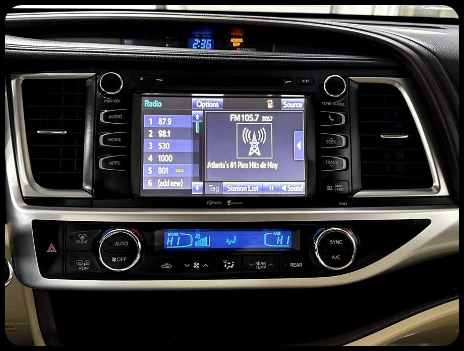 Toyota Highlander XLE FWD V6 2015