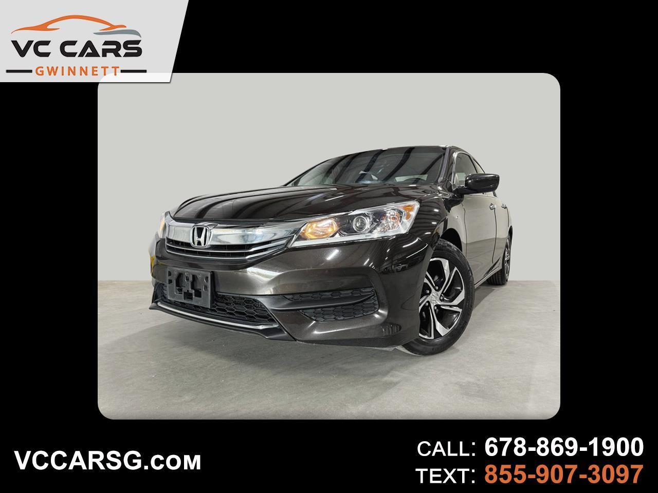 Honda Accord LX Sedan CVT 2017