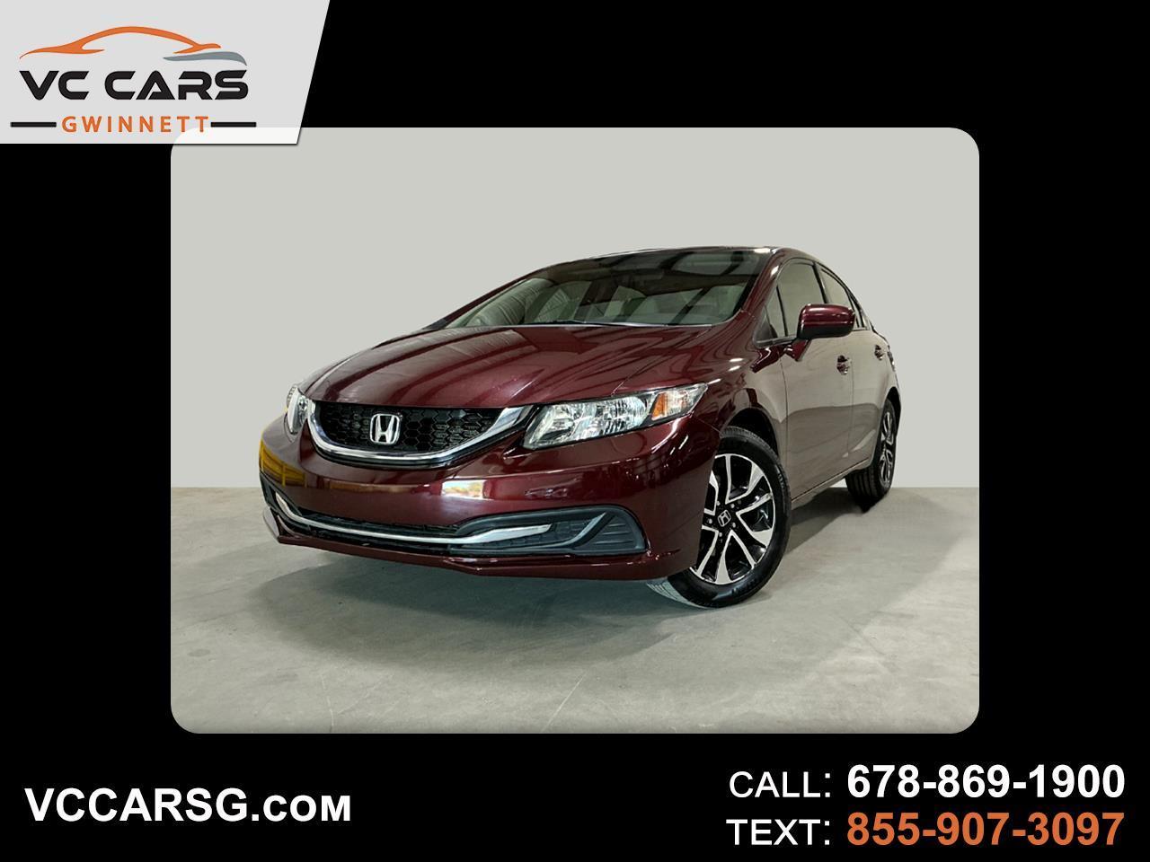Honda Civic EX Sedan CVT 2015