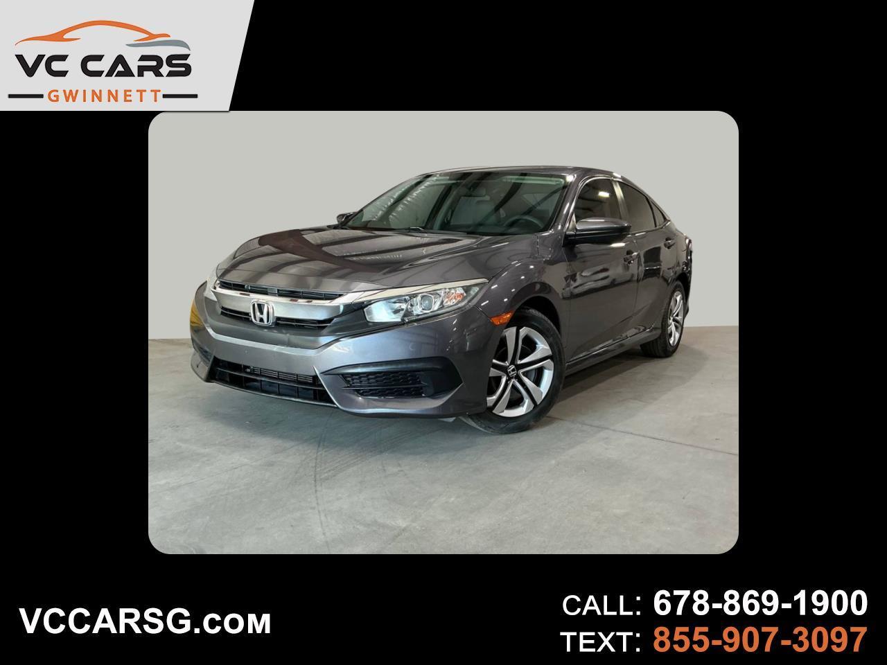 Honda Civic LX Sedan CVT 2018
