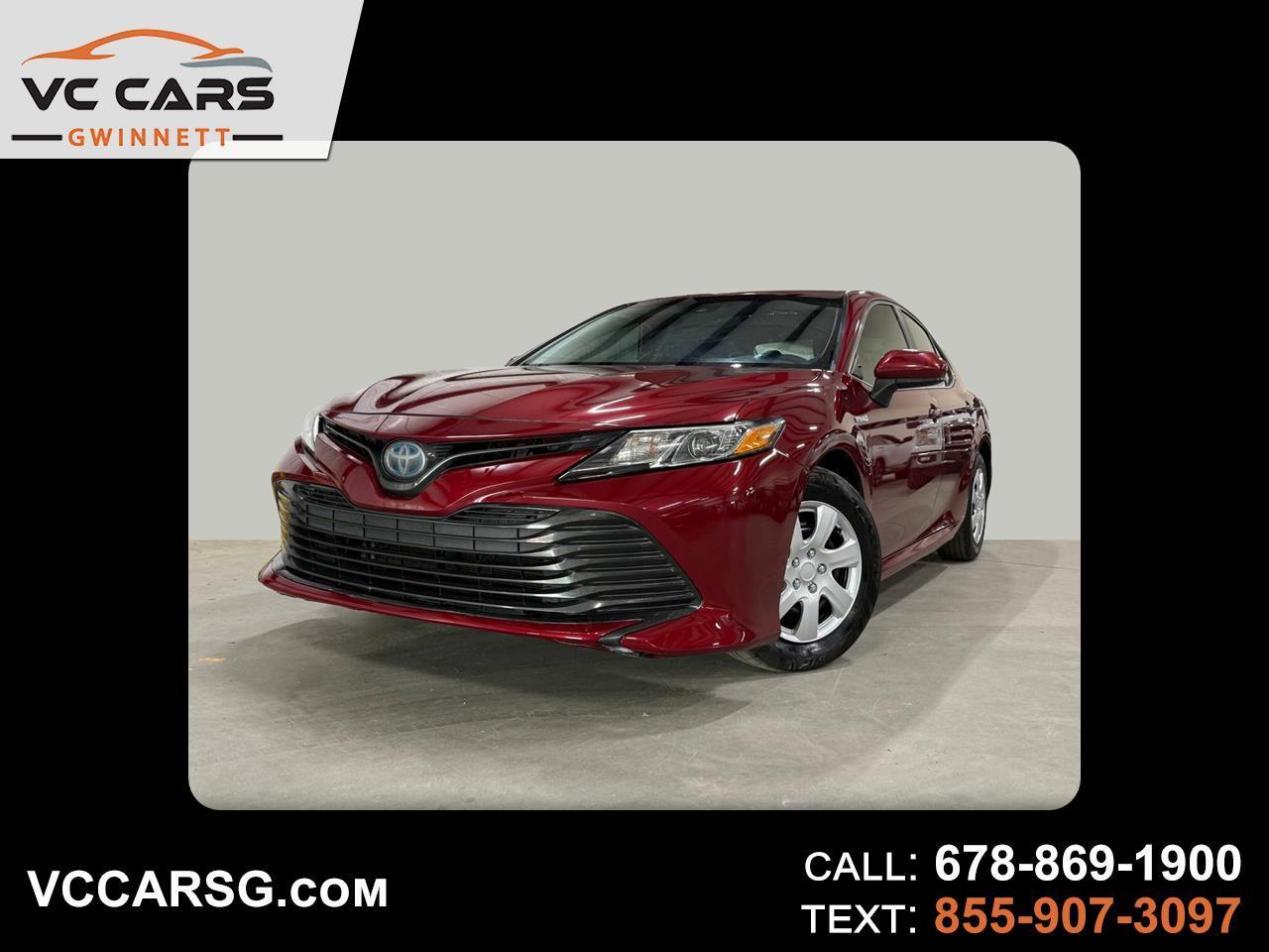 Toyota Camry Hybrid LE 2019